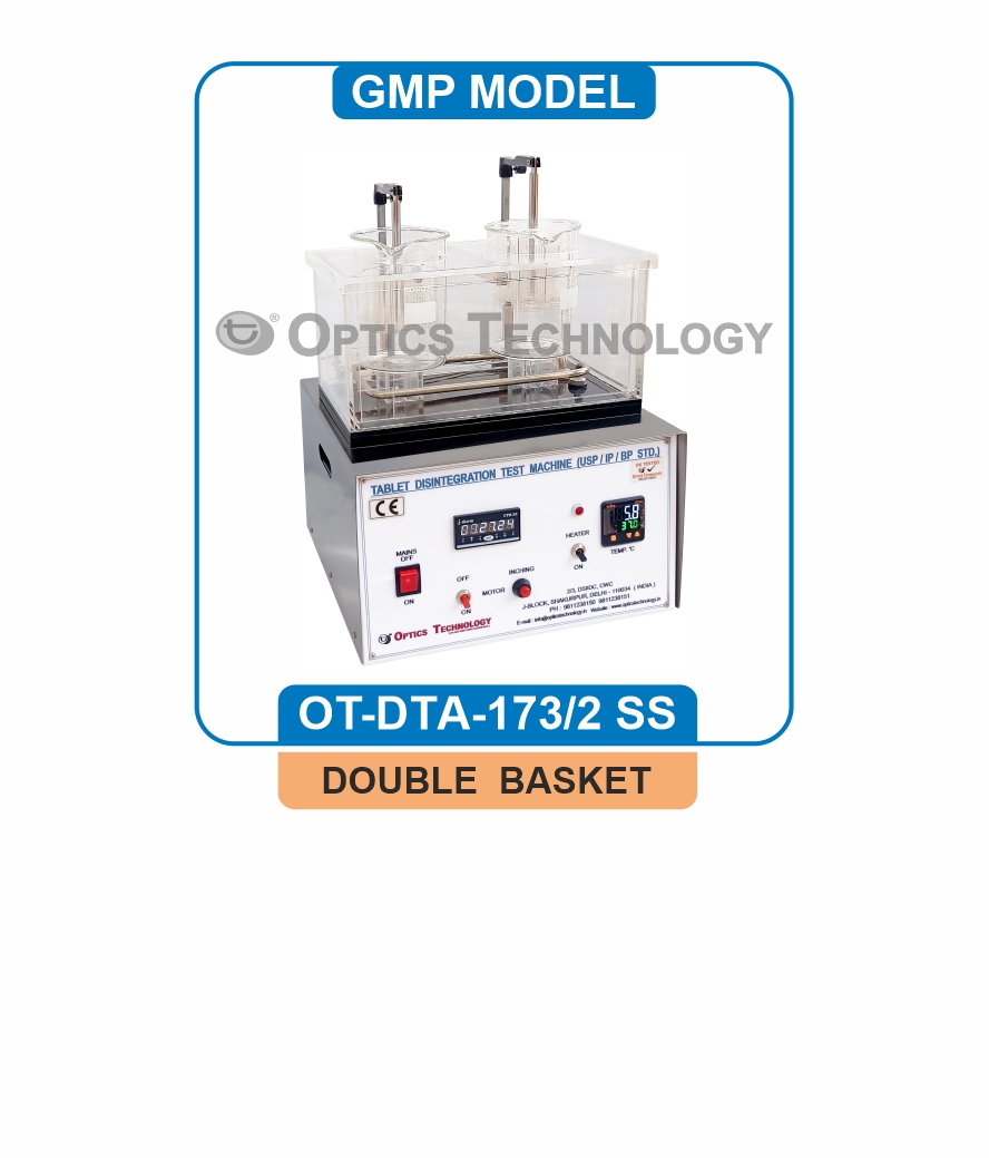 DISINTEGRATION TEST APPARATUS (DOUBLE BASKET)