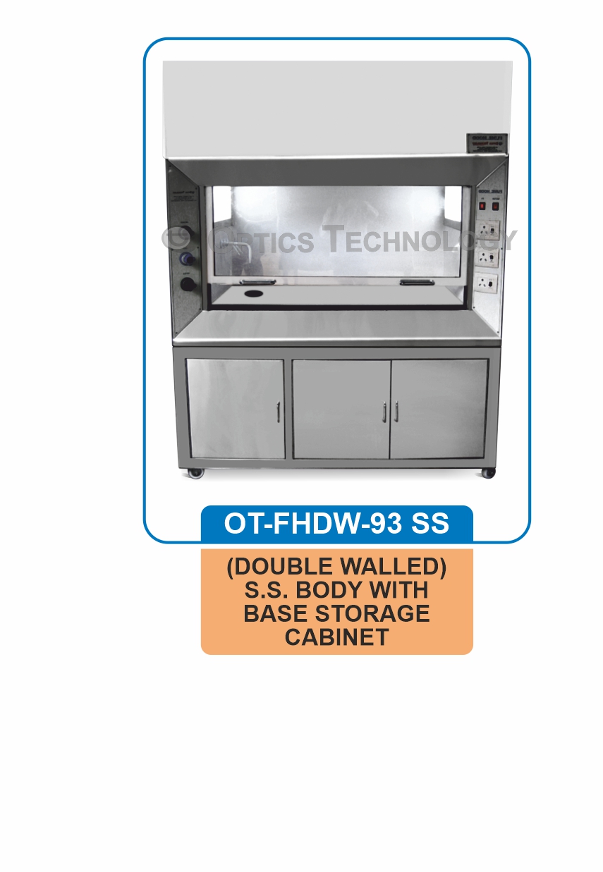 FUME HOOD (DOUBLE WALLED)